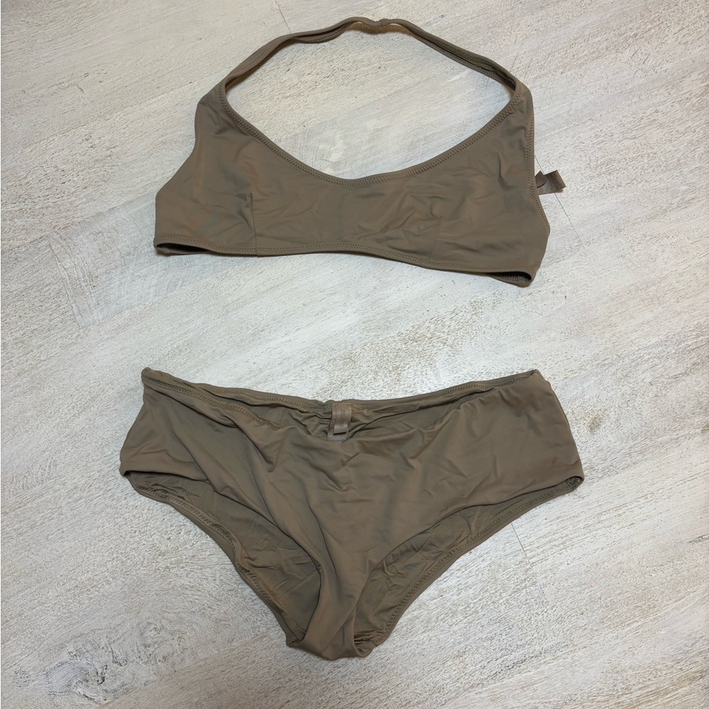 SKIMS Taupe Bikini Set